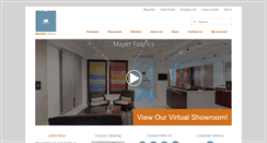 Desktop Screenshot of mayerfabrics.com
